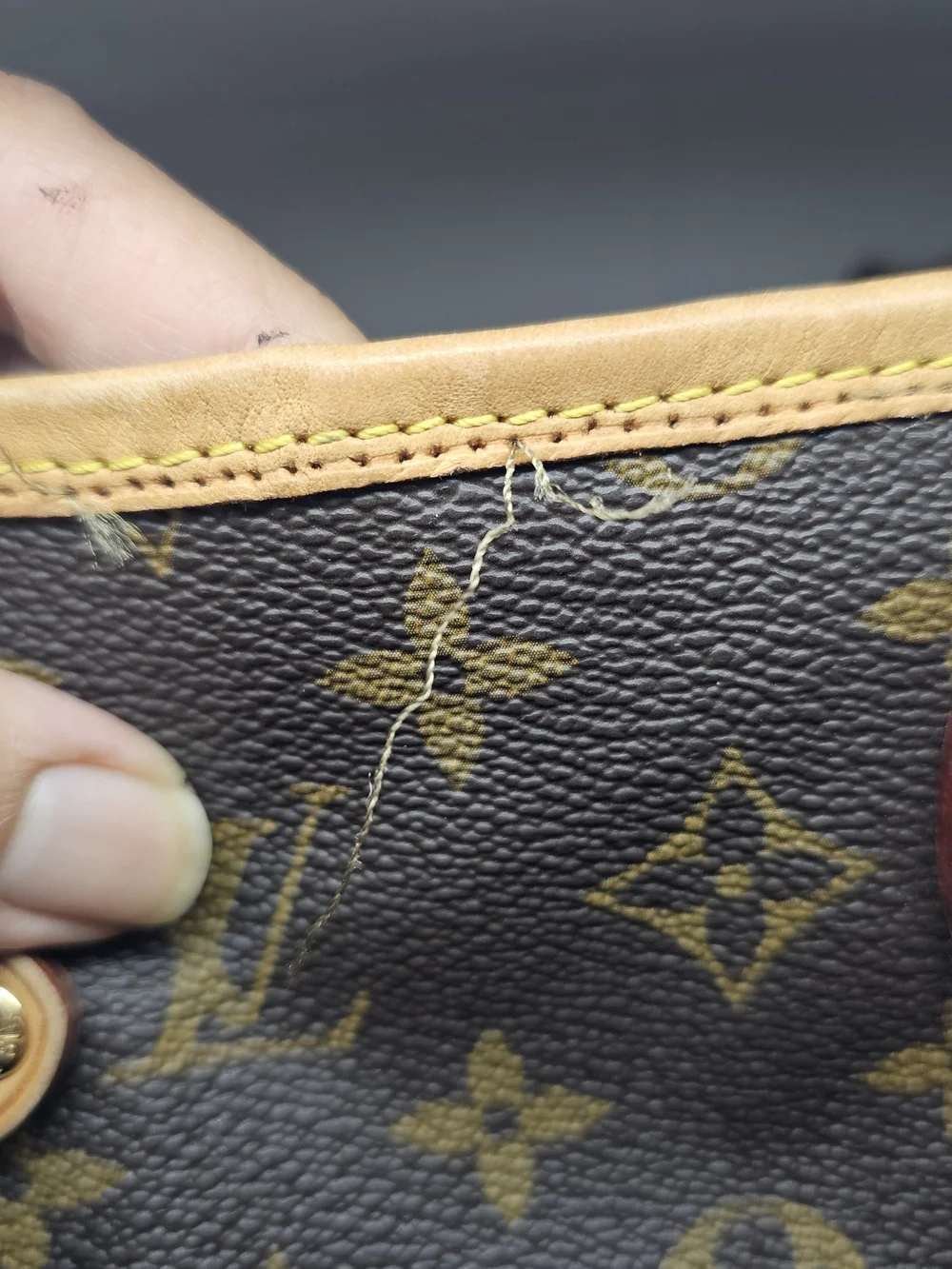 Louis Vuitton Neverfull GM Monogram Canvas Tote Bag in Brown